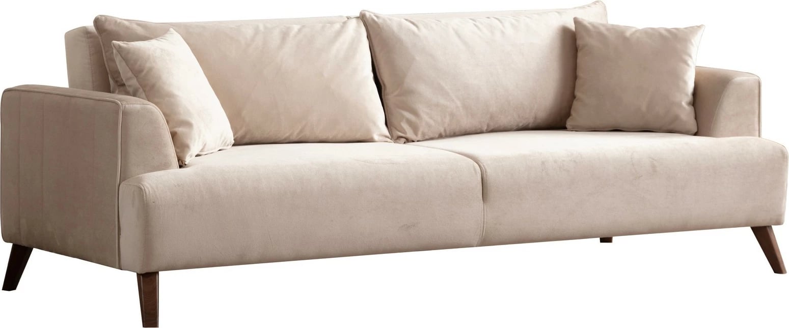 Divan treshe Buhara, ngjyrë ecru