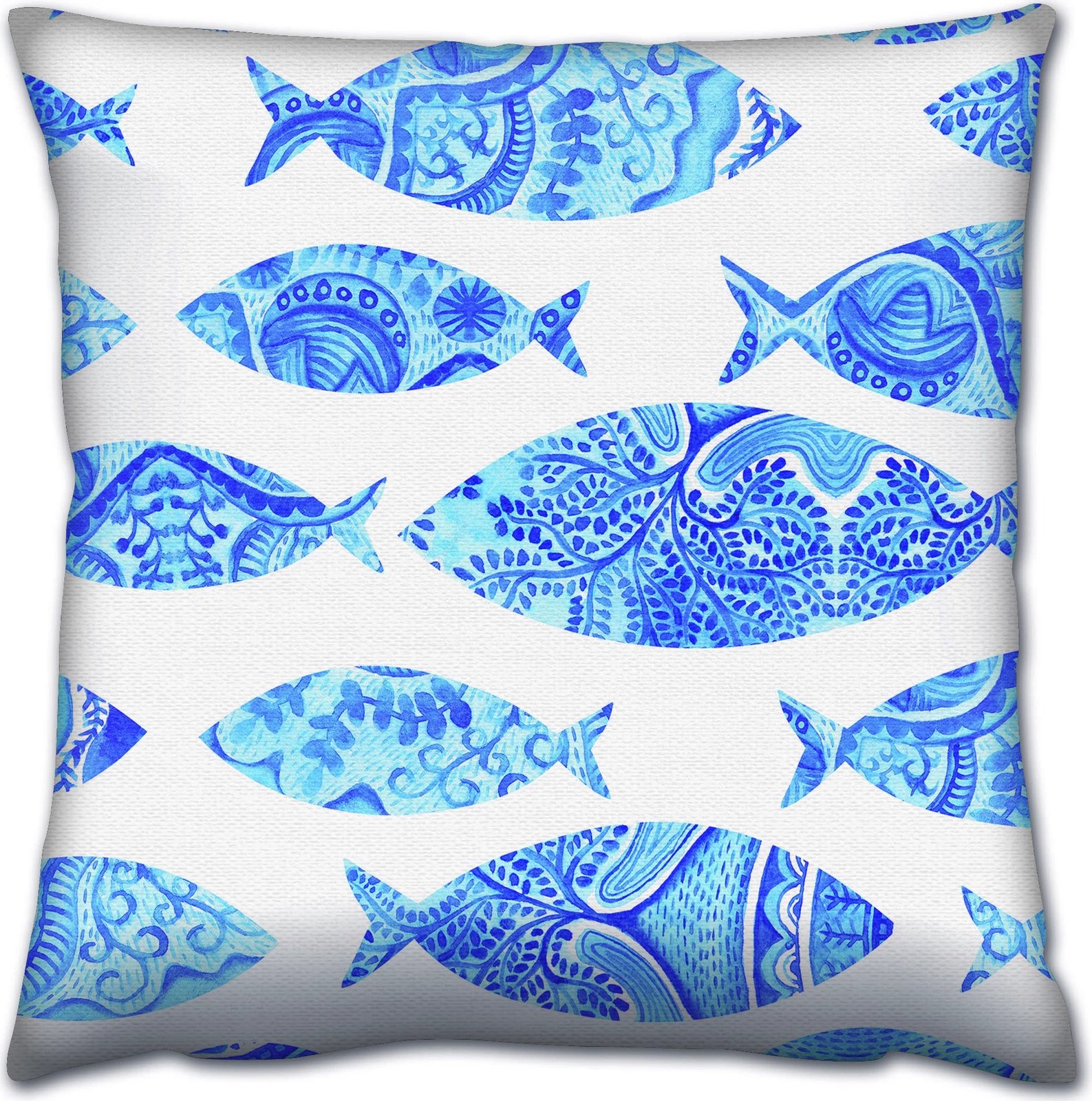 Jastëk dekorativ Aberto Design, A14638, shumëngjyrësh, 43x43cm