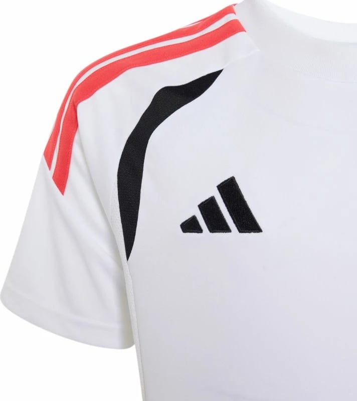 Fanellë për fëmijë adidas, e bardhë, e zezë dhe e kuqe