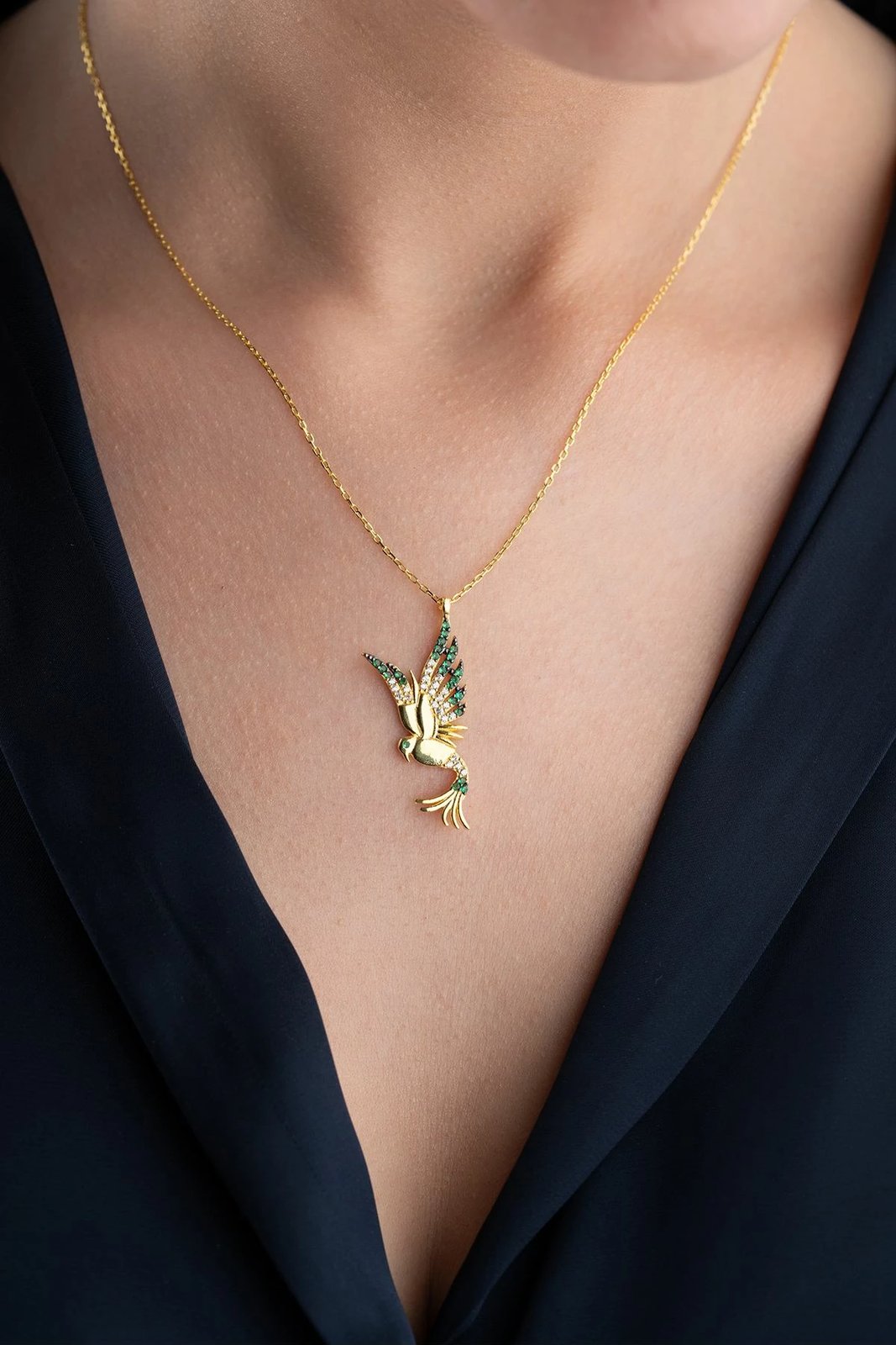 Qafore argjendi e hollë Jumeon, SİLVANOJEWELRY0000252