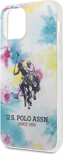 Mbështjellës U.S. Polo Assn. USHCP12SPCUSML për iPhone 12 mini 5.4", Tie & Dye, Multikolor