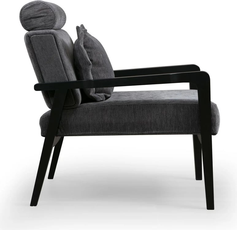 Karrige Wing, Atelier del Sofa, Apollo, ngjyrë gri