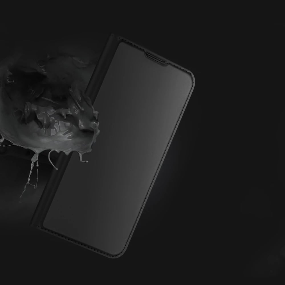 Mbështjellës Dux Ducis Skin Pro për iPhone 14 Plus, eko lëkurë, e zezë