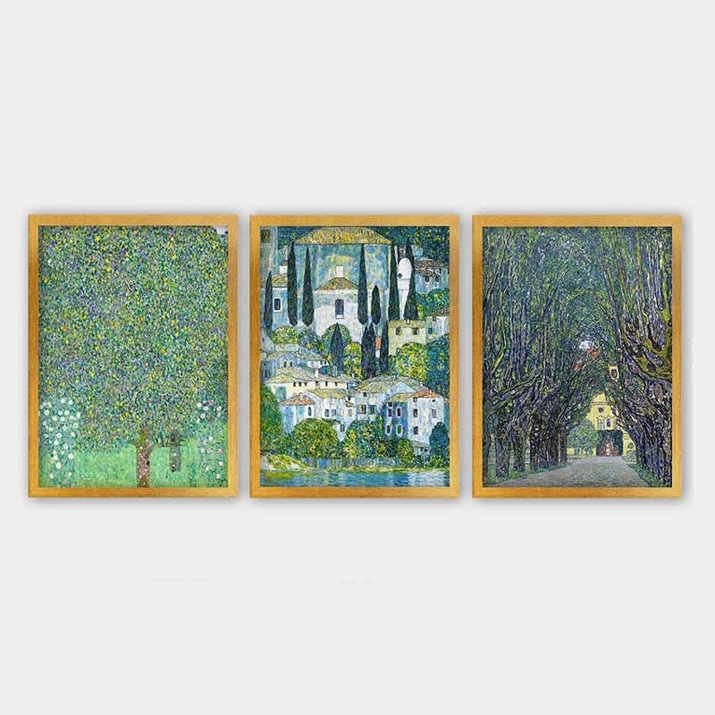 Pikturë dekorative me kornizë (3 copë), Wallity, 3AC_UN3848003_3545