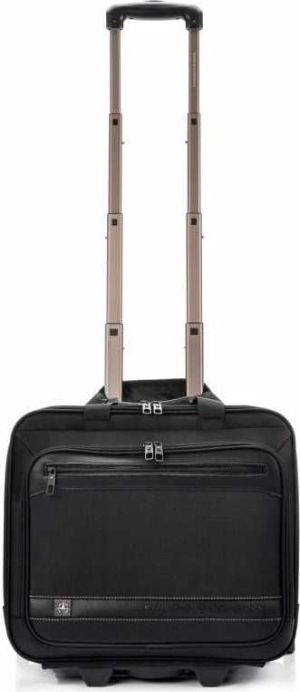 Çantë me rrota SwissBags për femra e meshkuj, e zezë Çantë me rrota SwissBags për femra e meshkuj, e zezë