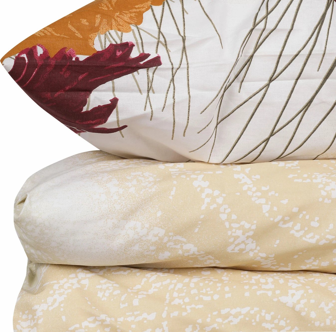 Set mbulesë për jorgan king Ranforce, Çalıkuşu, ngjyrë kafe, L'essentiel