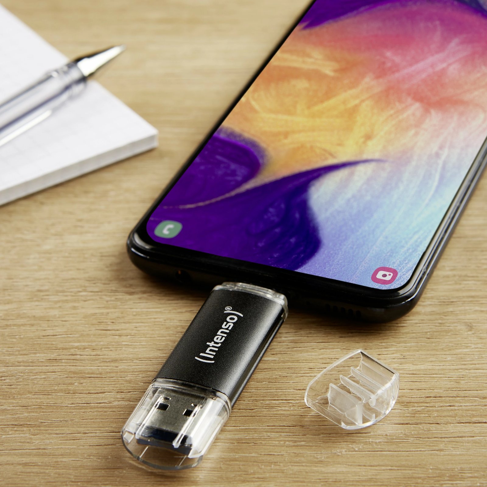 USB Intenso 3539490, 64 GB, USB Type-A / USB Type-C, Anthracite
