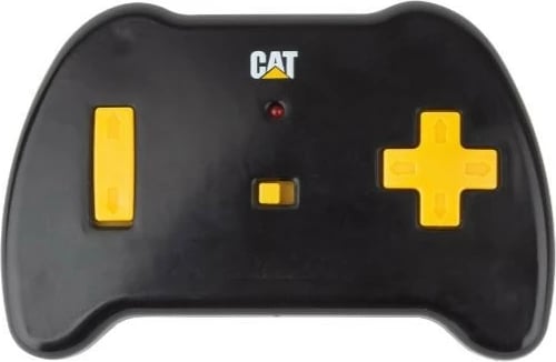 Buldozer RC Carrera CAT 1:64, plastikë, i verdhë/zi