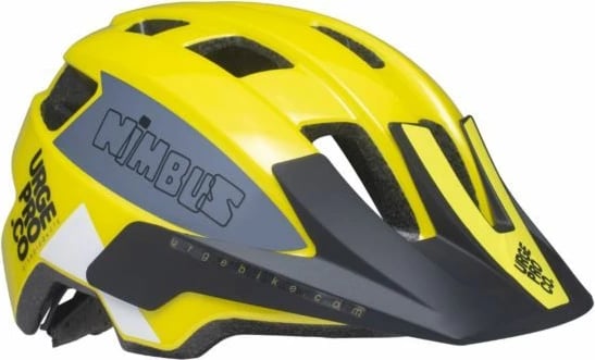 Helmetë për fëmijë URGE, verdhë-gri