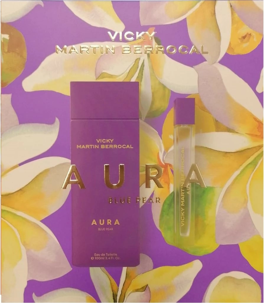 Eau de Toilette unisex Vicky Martin Berrocal Aura Blue Pear set