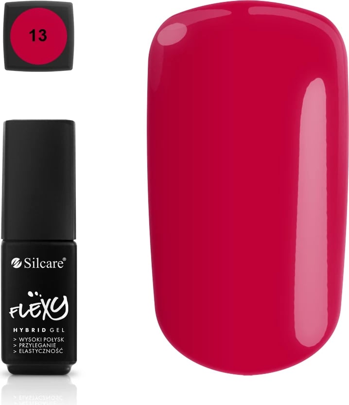 Llak për thonj Silcare Flexy Hybrid Gel 13, 4.5g