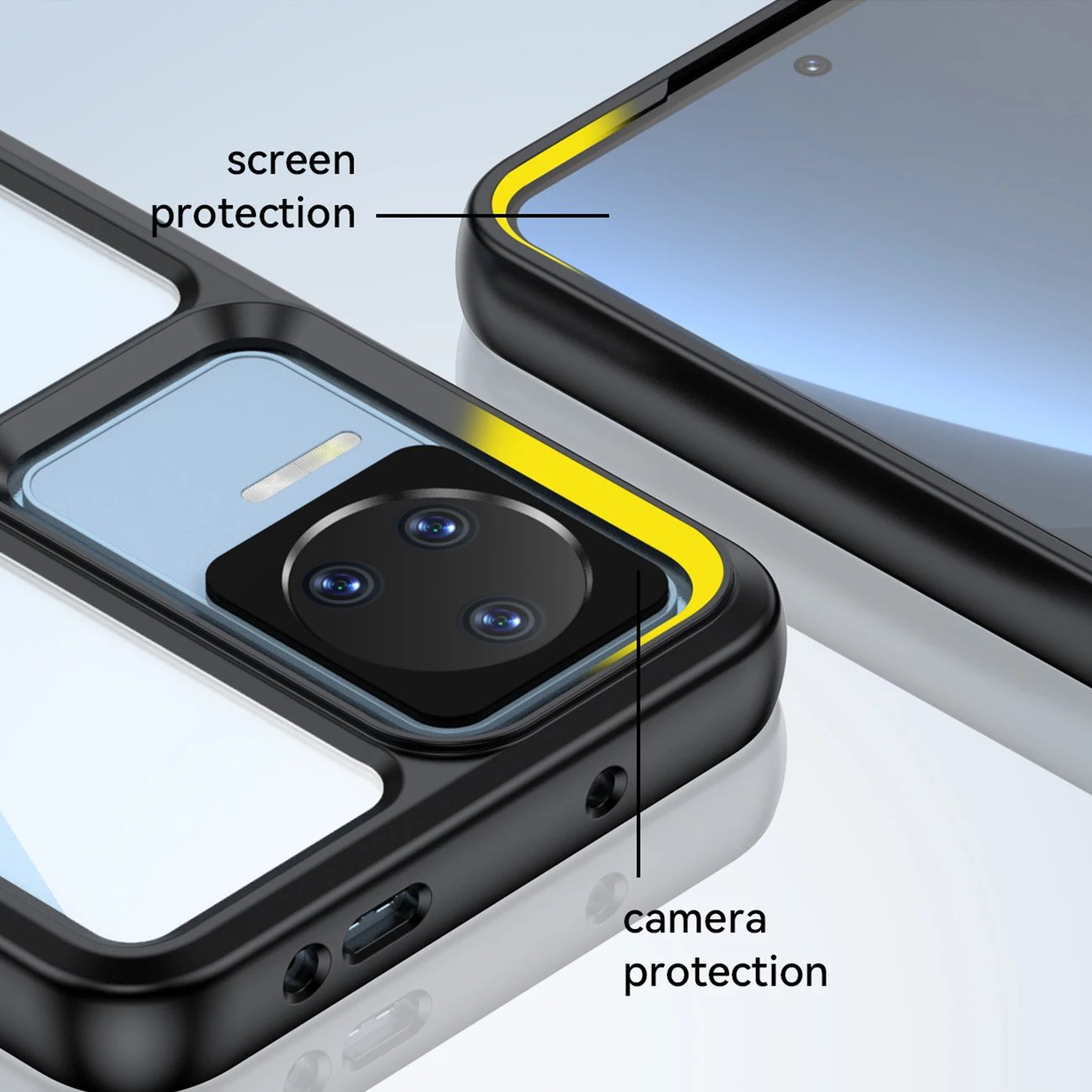 Mbështjellës Hurtel Outer Space Case për Xiaomi Poco F4 5G, kaltër