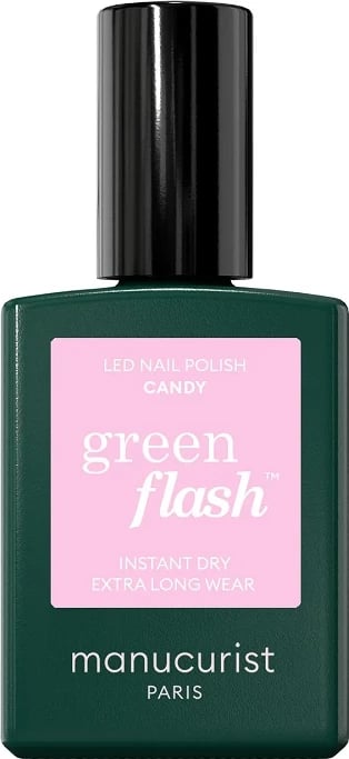 Llak për thonj Manucurist Green Flash Candy për femra, 15ml