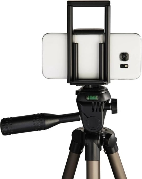 Stativ Hama 106D për smartphone/tablet, alumini, bezhë