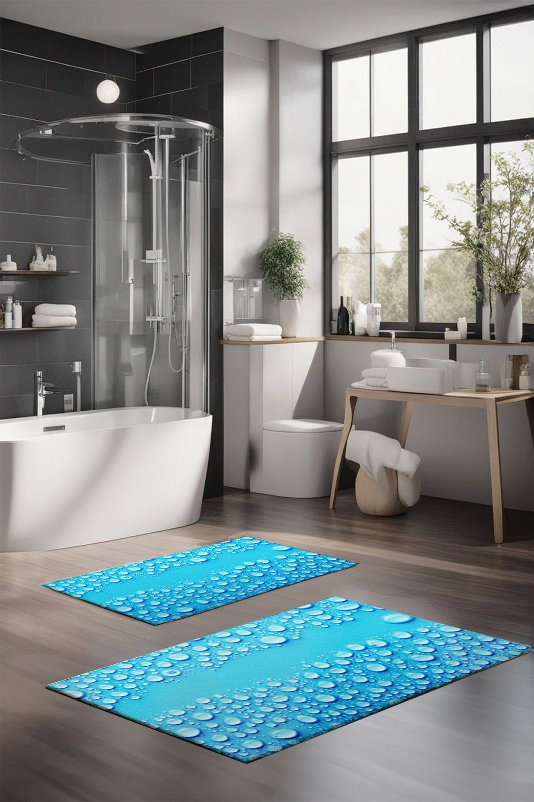 Set tapetash për banjo, shumëngjyrëshe, Mijolnir, CT-5203, 2 copë