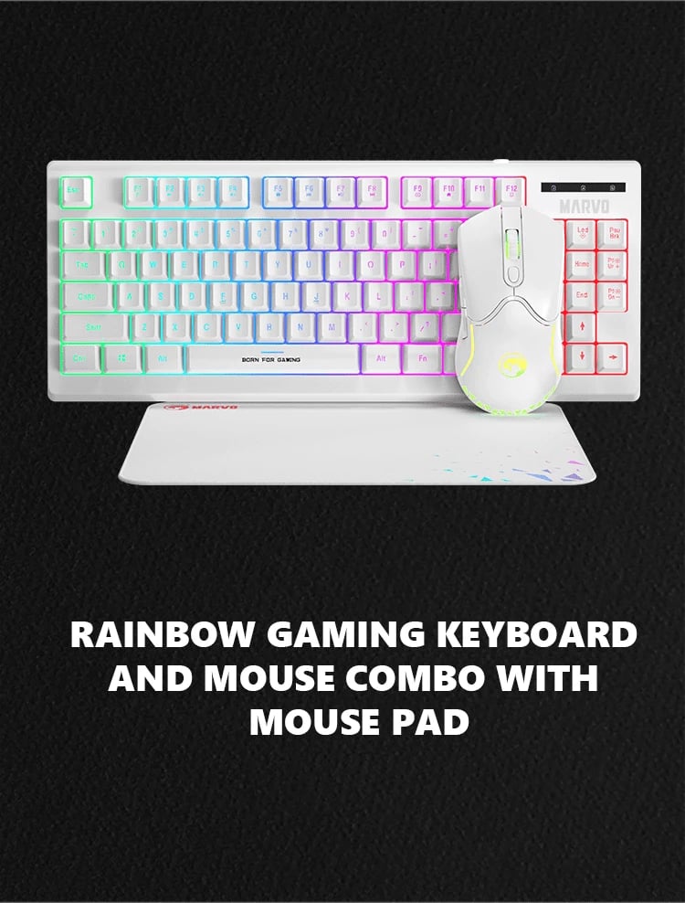 Set 3 në 1 MARVO CM310 WH EN