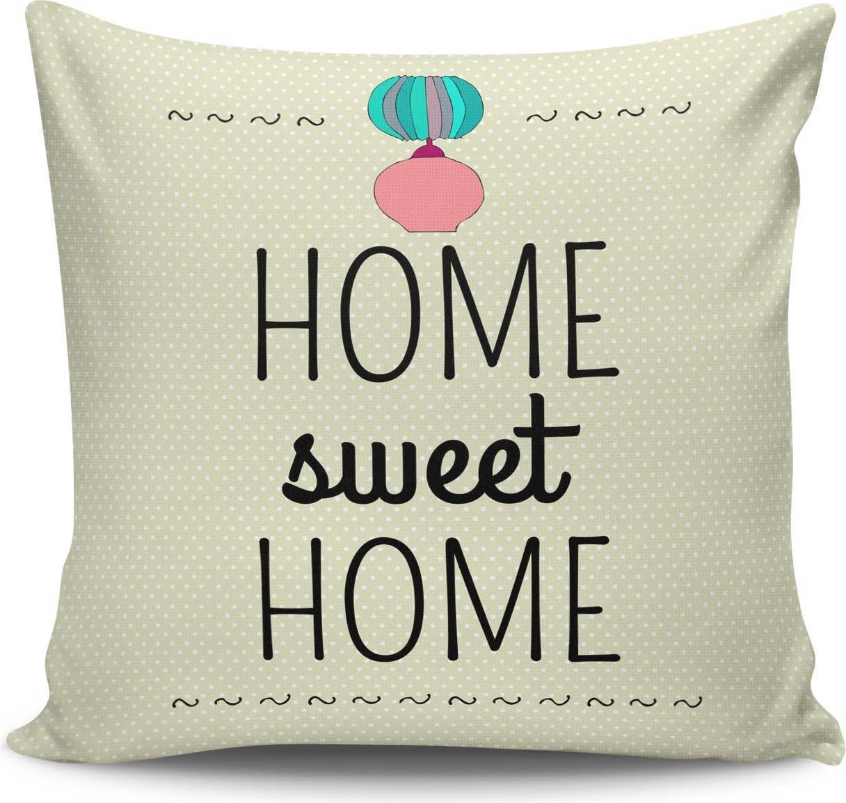 Jastëk Aberto Design, NKRLNT-033, shumëngjyrësh, 43x43cm