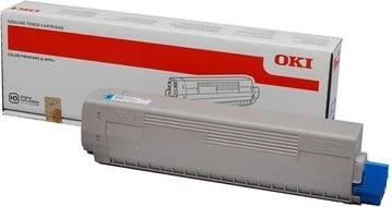 Toner OKI 46443103 për C833/C843, cyan, 10,000 faqe