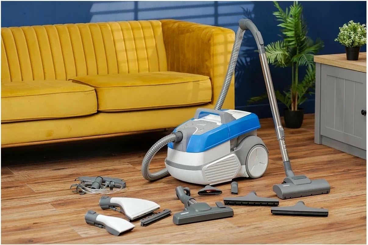 Fshesë me ujë Zelmer Leon ZVC9150D, 2100W, HEPA, blu