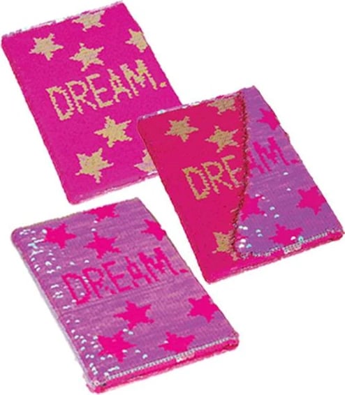 Fletore me sekuenca NEXT Dream, 80 fletë, 15x21 cm, Rozë