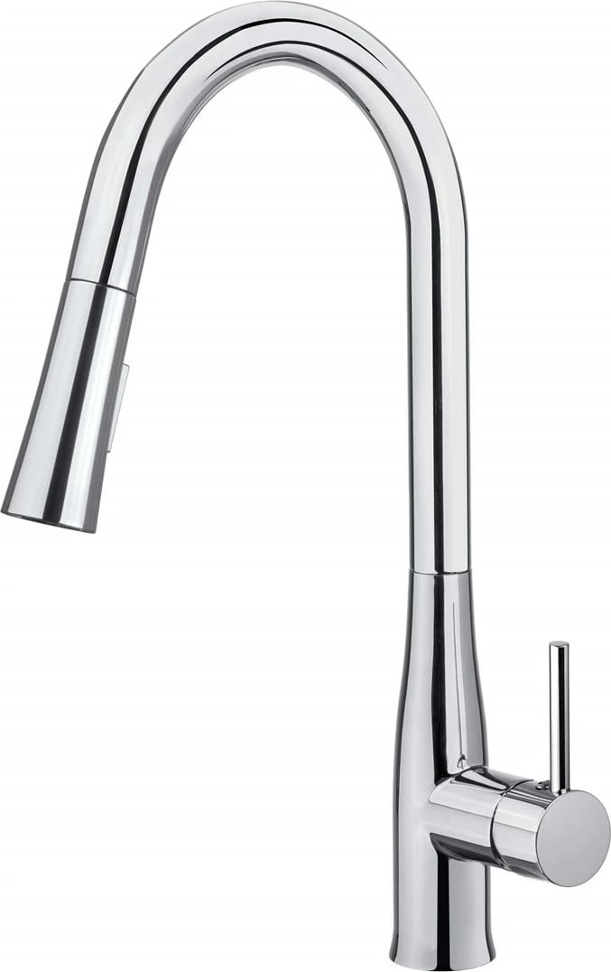 Rubinet kuzhine deante BDH_072M me dalje të lëvizshme, 2 lloje rryme, Krom