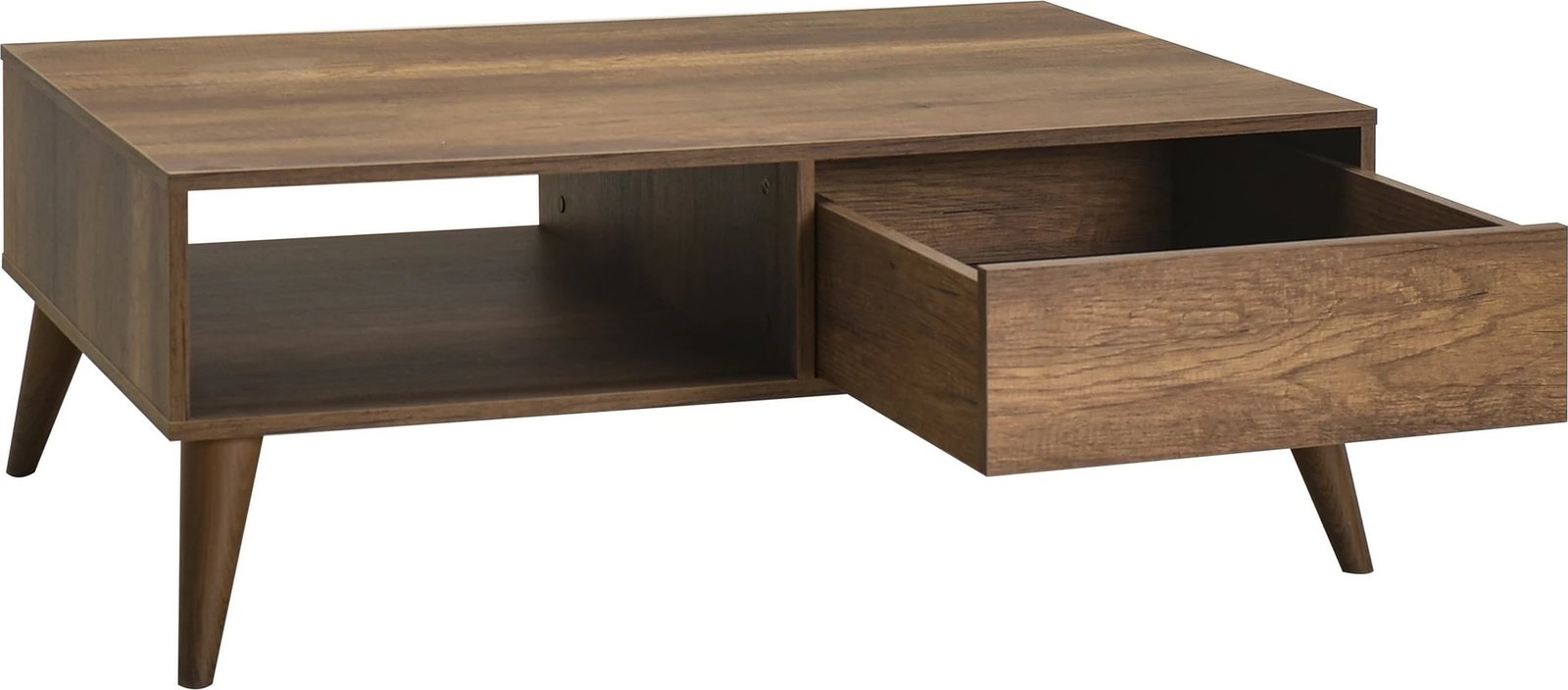 Tavolinë kafeje Oslo, ngjyrë arrë, Hanah Home, Shp-655-Oo-1