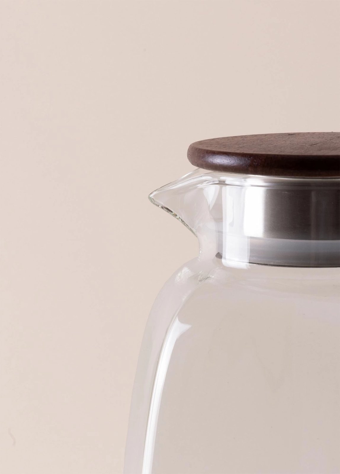 Shishe qelqi Hermia me kapak bambuje, SSE0034