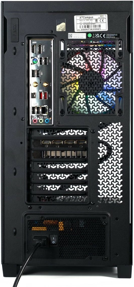 Kompjuter gaming, OPTIMUS, E-Sport GB550T-CR11, Ryzen 7 5800X, 16GB RAM, 1TB SSD, GeForce RTX 5070 12GB, Windows 11 Home, i zi