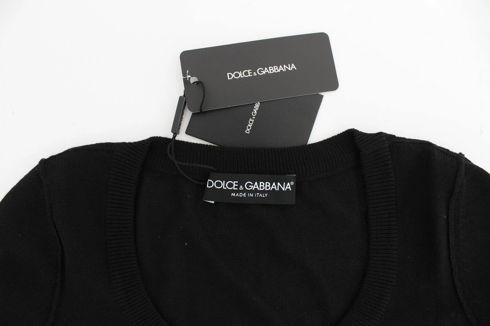 Bluzë për femra Dolce & Gabbana, e zezë