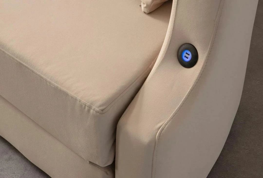 Divan-krevat 3 vendesh Atelier del Sofa, Letto, krem