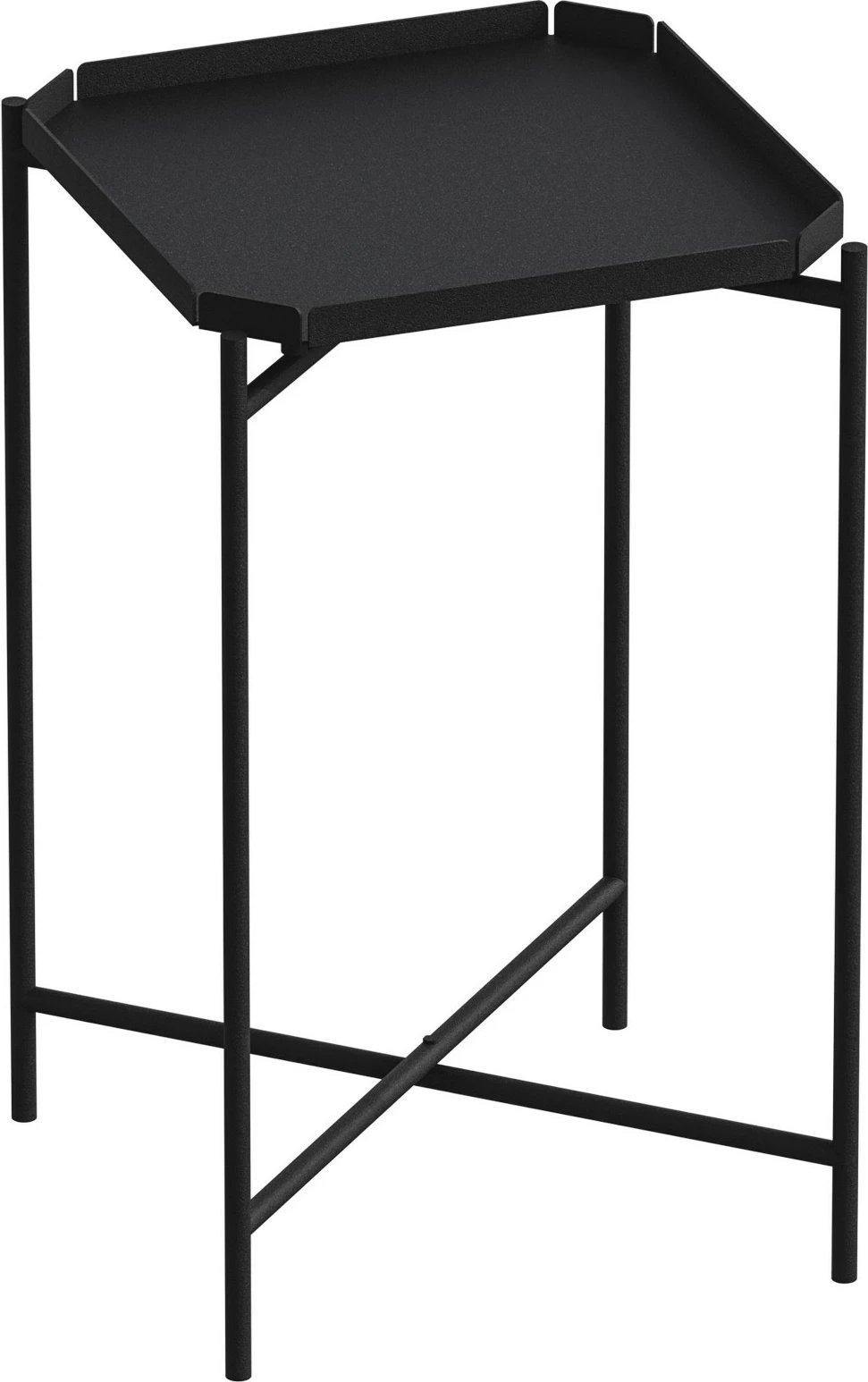 Tavolinë kafeje Hanah Home, Shb-008, ngjyrë e zezë