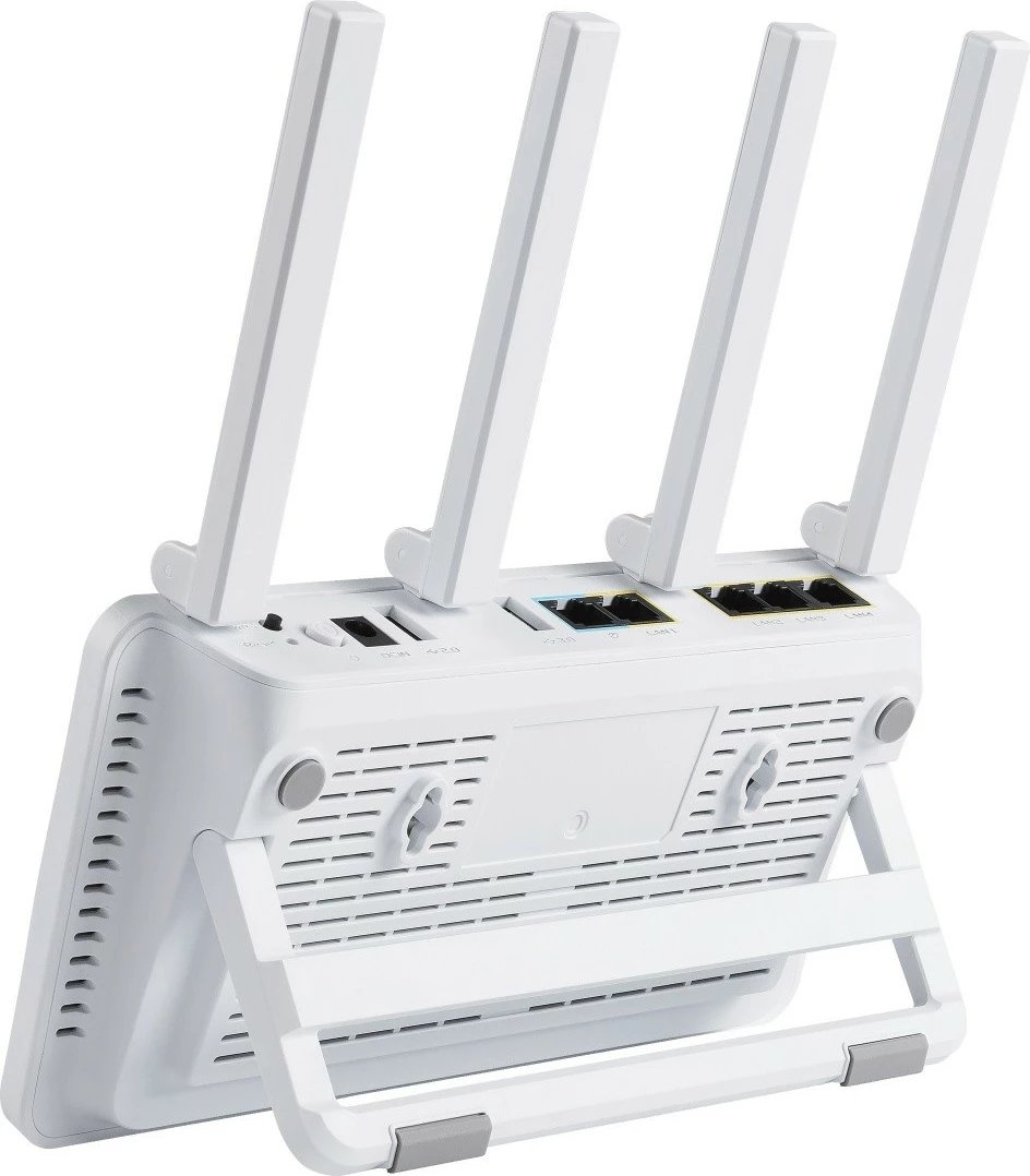 Router Asus EBR63 ExpertWiFi AX3000, i bardhë