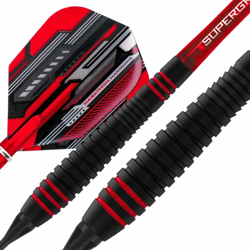 Shigjeta elektronike Harrows, unisex, të zeza e të kuqe