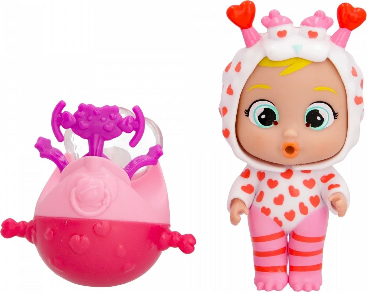 Kukull Cry Babies Stars Jumpy Monsters Momo, Tm Toys, plastike, për vajza, pa bateri
