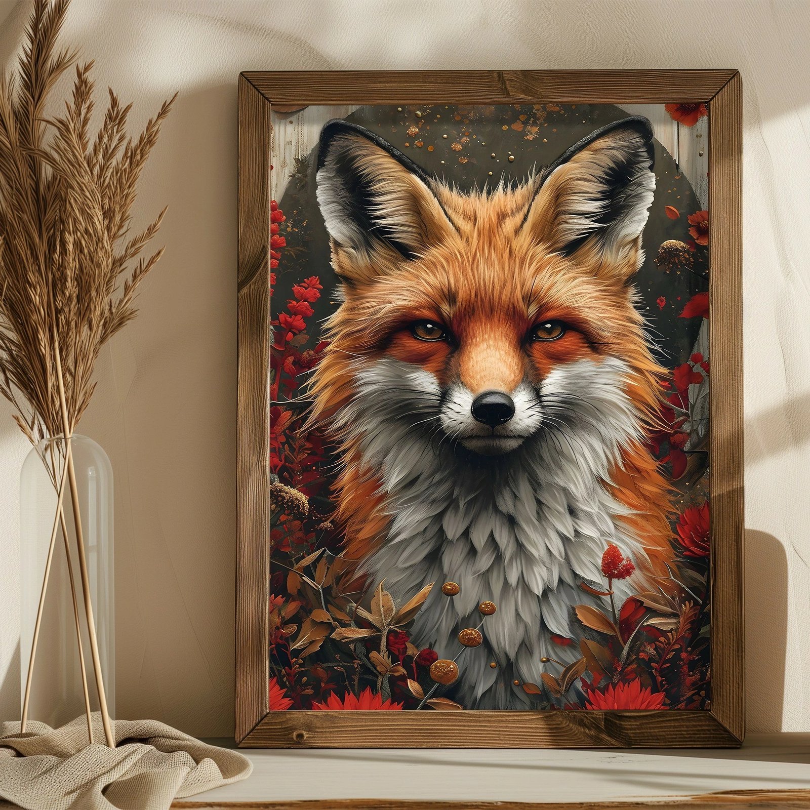 Pikturë dekorative me kornizë MDF, Wallity, AI184