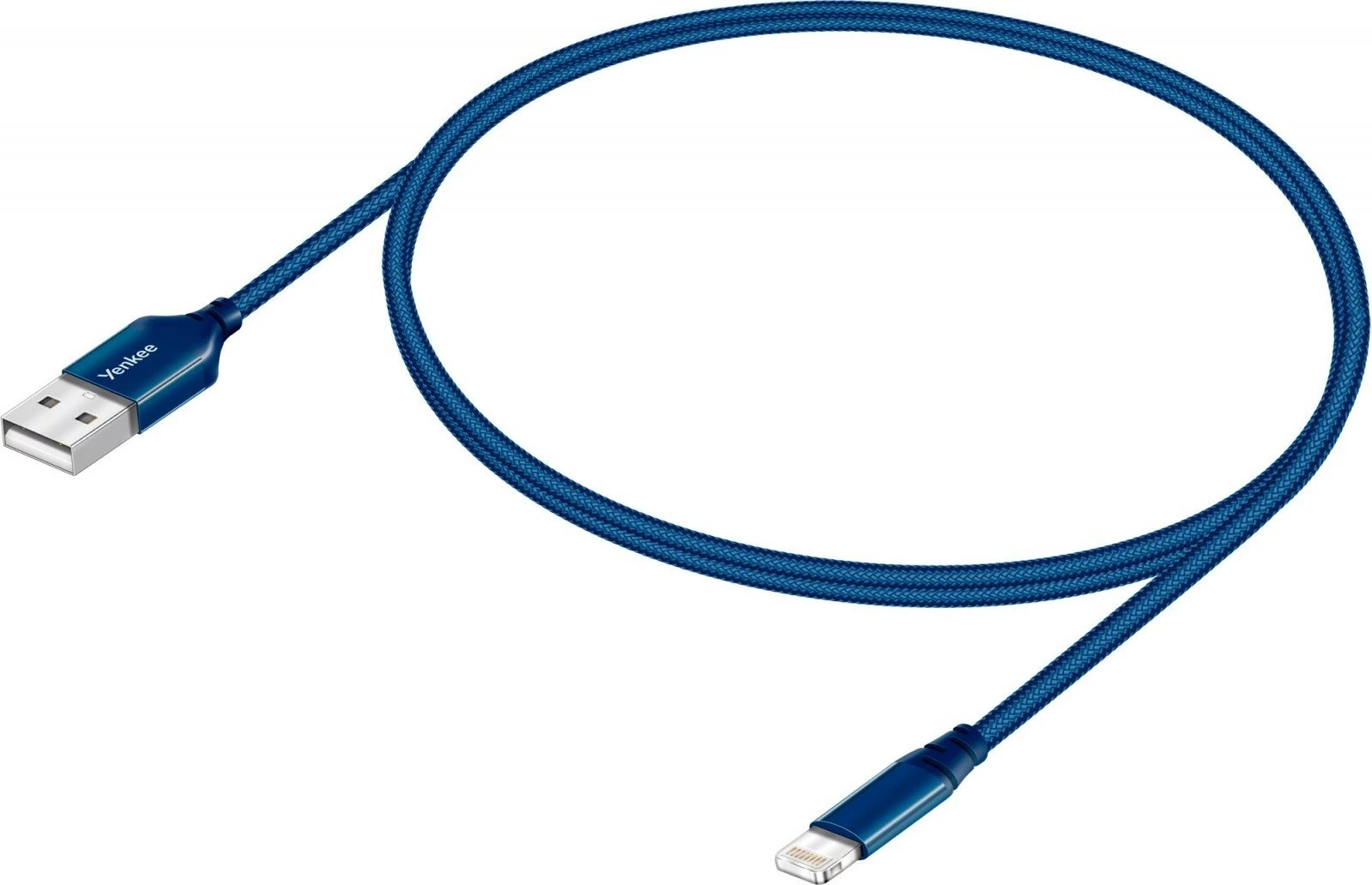 Kabllo YENKEE YCU 611BE MFI, Lightning në USB, 1m, Kaltër Kabllo YENKEE YCU 611BE MFI, Lightning në USB, 1m, Kaltër