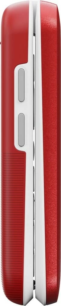 Celular Doro Leva L30, Clamshell, 2.8", 2 MP, 1150 mAh, Kuq, Bardhë