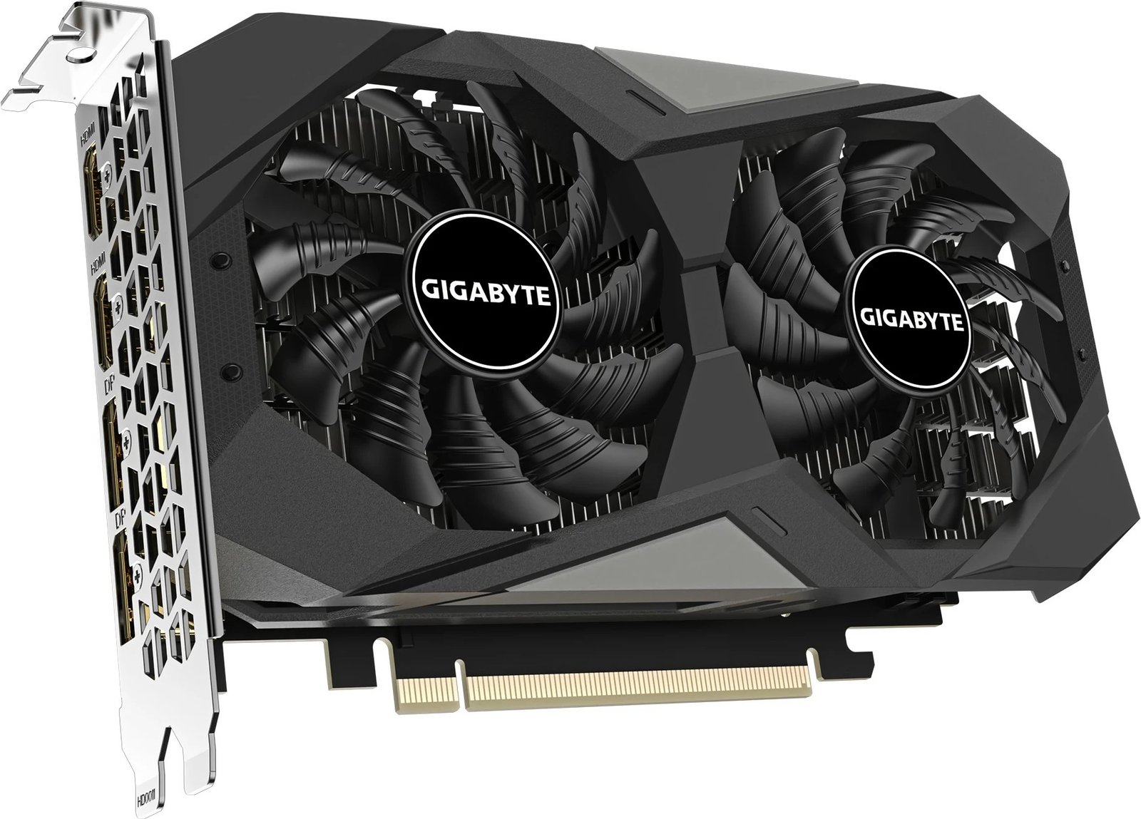 Kartelë grafike Gigabyte GeForce RTX 3050 WINDFORCE OC 6G, 6 GB, GDDR6, PCI Express 4.0, e zezë/gri
