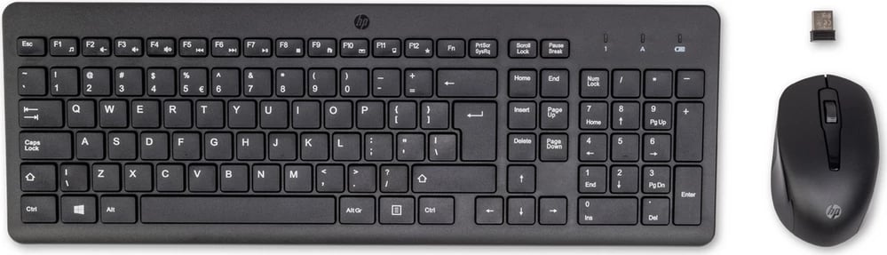 Set maus dhe tastierë HP 330 2V9E6AA#ABB US-Int layout pa tela e zezë