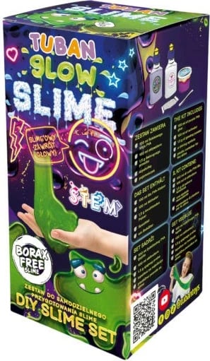 Set slime që ndrit në terr, Tuban, TU3144, vjollcë