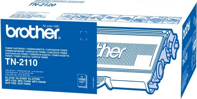 Toner Brother TN-2110, i zi, deri 1500 faqe Toner Brother TN-2110, i zi, deri 1500 faqe