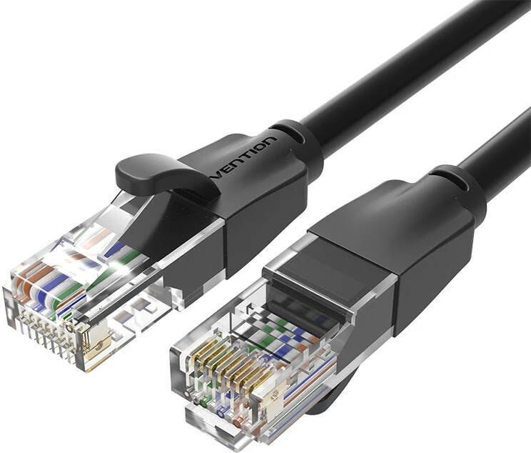 Kabllo rrjeti Vention IBEBU, UTP Cat6, 35m, e zezë