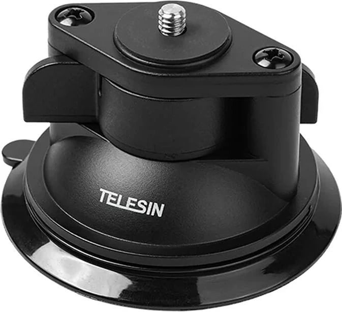 Set bazë magnetike dhe me vakum për kamera sportive Telesin MAG-003, për Insta360 GO 3, e zezë Set bazë magnetike dhe me vakum për kamera sportive Telesin MAG-003, për Insta360 GO 3, e zezë