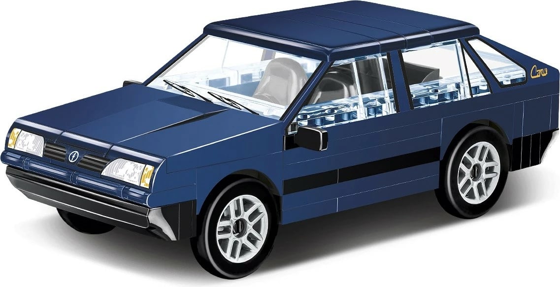 set ndërtimi me blloqe Cobi Polonez 1.6 Caro 24589 1:35 106 copë për moshat 6+ blu e errët set i vogël