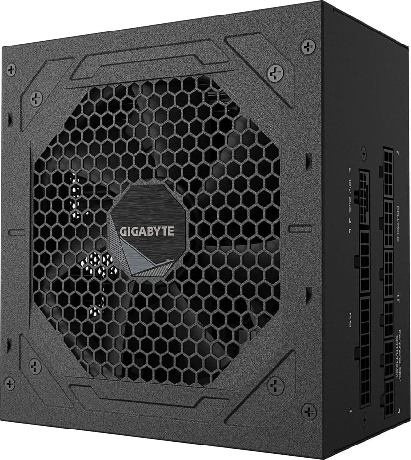 Kasë energjie Gigabyte UD1000GM PG5 V2, 1000W, 80 PLUS Gold, Modular, PCIe Gen 5.1, ATX 3.1, E zezë