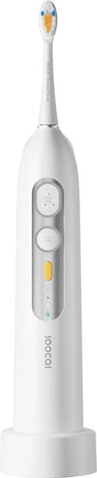 Furçë dhëmbësh sonike Soocas Neos T03 me irrigator, e bardhë, 4 koka zëvendësuese