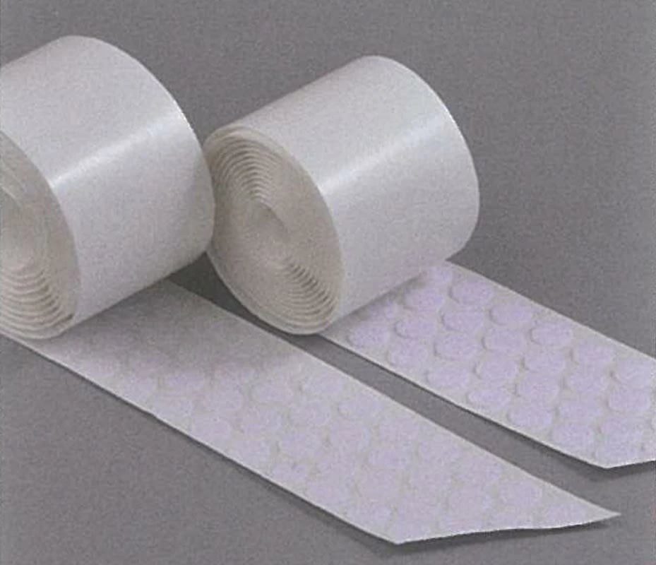 Rrathë ngjitës të bardhë me velcro NEXT, Ø16mm, 1000 palë