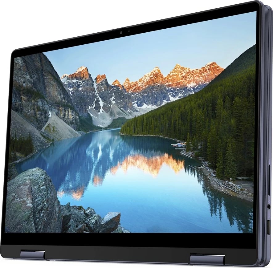 Laptop Dell Inspiron 7445 2-n-1, AMD Ryzen 5 8640HS, 14", 16 GB RAM, 512 GB SSD, Blu