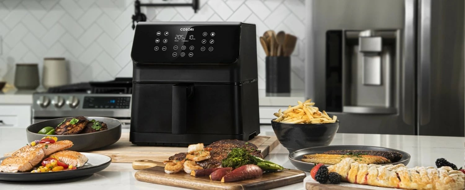 Frytkownicë Cosori CAF-P651-KEUR Premium II, 6.2L, e zezë