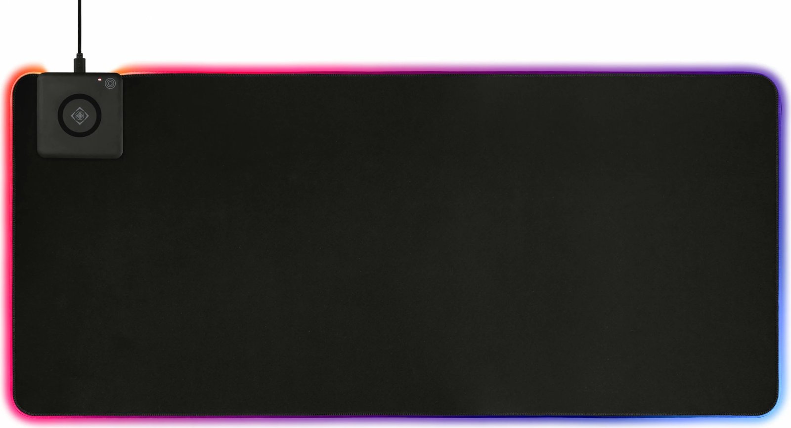 Mauspad Deltaco Gaming RGB me wireless charger, i zi